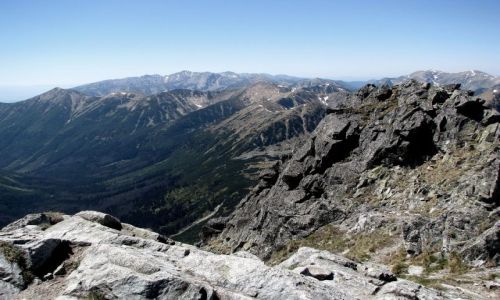 Zdjecie POLSKA / Tatry Wysokie / Szpiglasowy Wierch 2172 m. n. p. m. / Na Szpiglasowym 2172m. n. p. m.
