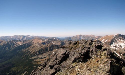 Zdjcie POLSKA / Tatry Wysokie / Szpiglasowy Wierch 2172 m. n. p. m. / Pikno polskich gr