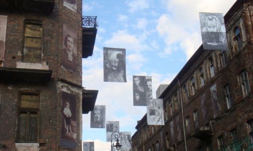 Zdjecie POLSKA / mazowsze / Warszawa, ul. Prna / VI Festiwal Kultury Zydowskiej