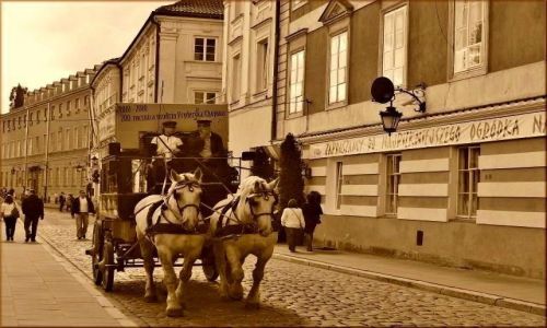 Zdjęcie POLSKA / mazowsze / Warszawa  / Dawno temu w Warszawie ... :-)