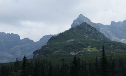 Zdjecie POLSKA / Tatry / Dolina Gsienicowa / May Koscielec i Kocielec