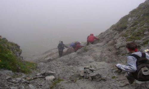 Zdjecie POLSKA / Tatry Wysokie / Dol. Piciu St. Polskich / Zejcie ze Szpiglasowej Prz. do Dol. Piciu St.
