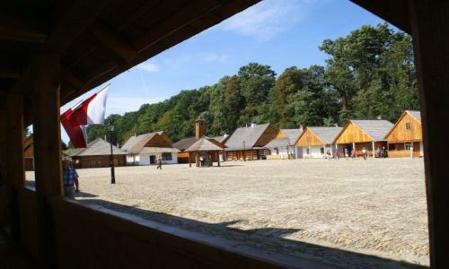 Zdjecie POLSKA / Podkarpacie / Sanok / Replika Rynku Galicyjskiego