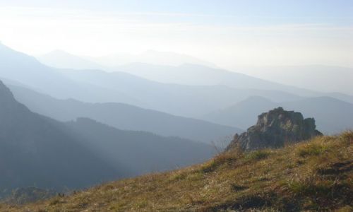 Zdjecie POLSKA / Malopolska / TPN / Gra wiata i cienia(o zachodzie pod Giewontem)