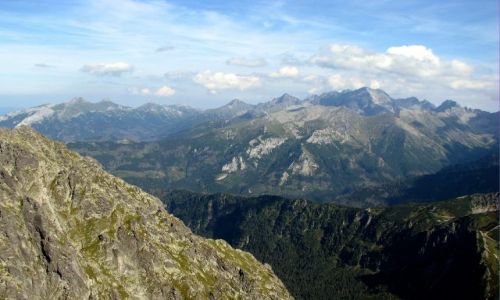 Zdjcie POLSKA / Tatry Wysokie / Skrajny Granat / widok z Granatw 2240 m.n.p.m.