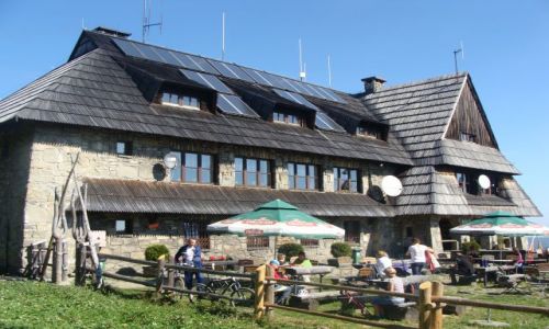 Zdjcie POLSKA / Gorce / Turbacz / Schronisko na Turbaczu