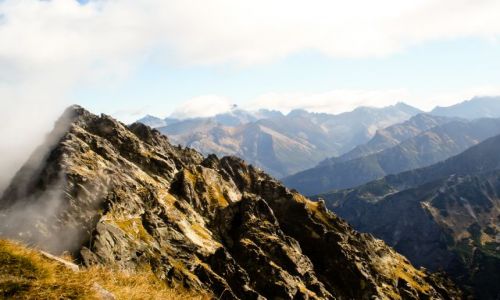 Zdjecie POLSKA / Tatry Wysokie, Zakopane / W okolicy przeczy Krzyne / Widok z Orlej 