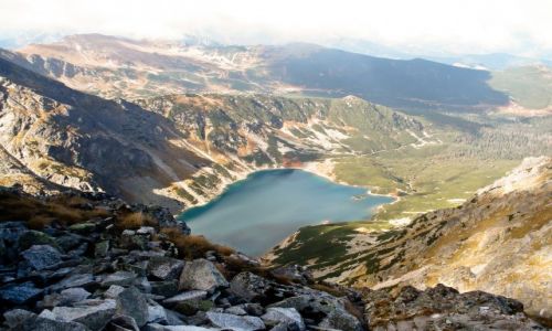 Zdjecie POLSKA / Tatry Wysokie, Zakopane / ty szlak na Skrajny Granat / Ujcie na Czarny Staw Gsienicowy