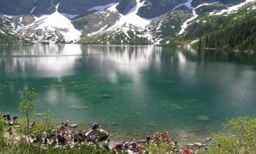 Zdjecie POLSKA / Zakopane / w gorach / Morskie Oko
