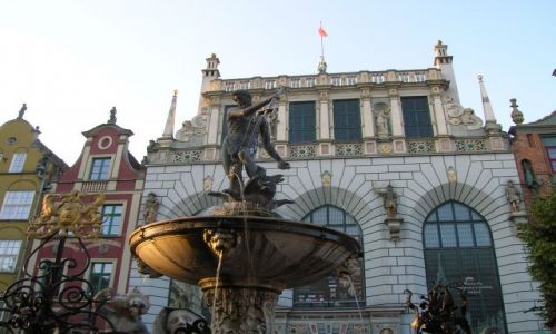 Zdjcie POLSKA / Gdansk / Centrum / Fontanna Neptuna