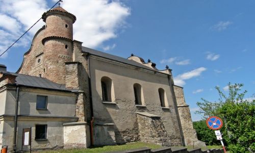 Zdjcie POLSKA / Podkarpacie / Lesko / Obronna Synagoga