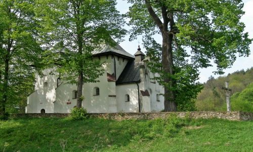 Zdjecie POLSKA / Podkarpacie / Posada Rybotycka / Najstarsza cerkiew w RP