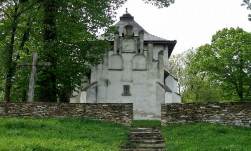 Zdjęcie POLSKA / Podkarpacie / Posada Rybotycka / Cerkiew św. Onufrego w Posadzie Rybotyckiej