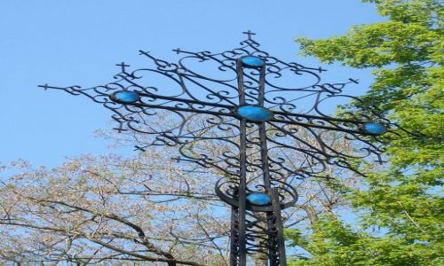 Zdjcie POLSKA / Podkarpacie / Nehrybka / Krzy z ukraiskiego upamitnienia