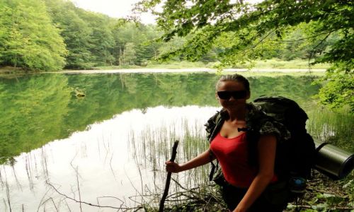 Zdjecie POLSKA / - / Przy Jeziorku Duszatyskim :-) / Bieszczady