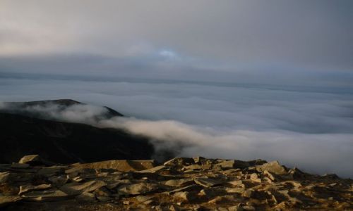 Zdjęcie POLSKA / .. / Babia Góra / widok na małą Babią Górę