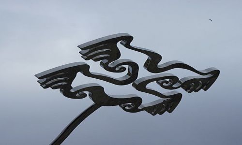 Zdjecie POLSKA / Zachodniopomorskie / winoujcie / sztuka ulicy