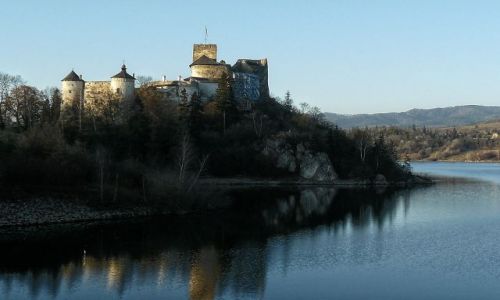 Zdjecie POLSKA / maopolskie / niedzica / Niedzica. Zamek Dunajec.