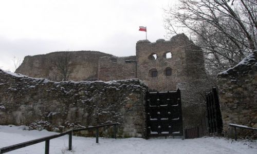 Zdjecie POLSKA / Pieniny-Gorce / Czorsztyn  / zamek Czorsztyn