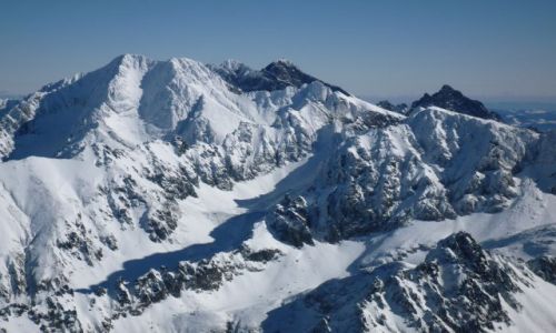 Zdjecie POLSKA / Tatry / .. / Widok z Rys Na Tatry Sowackie