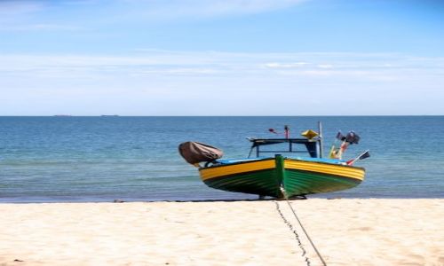 Zdjęcie POLSKA / Gdynia / Gdynia Orlowo / Lodz rybacka (Gdynia Orlowo)