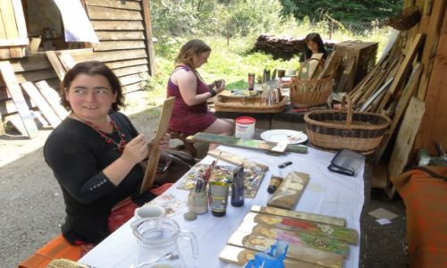 Zdjęcie POLSKA / Bieszczady / Wetlina...Galeria Smolarnia /