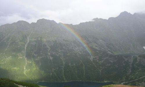 Zdjecie POLSKA / Tatry / Tatry / Tcza nad Morskim Okiem