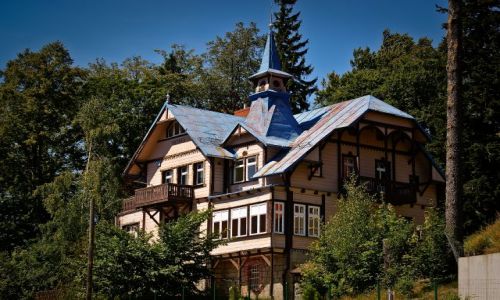 Zdjecie POLSKA / Dolnolskie / Szklarska Porba / Pereki starej architektury. Szklarska Porba.