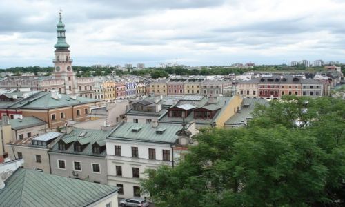 Zdjecie POLSKA / Wojewdztwo lubelskie / Zamo / Panorama Zamocia