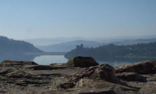 Zdjecie POLSKA / pieniny-dunajec / zamek czorsztyski / czorsztyn