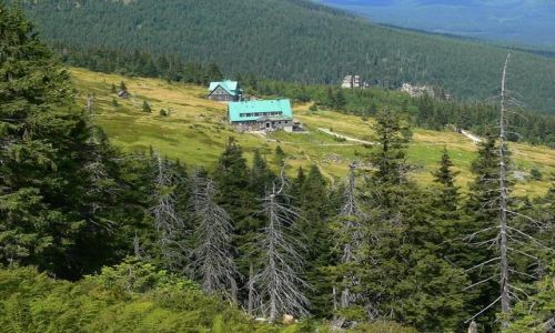 Zdjecie POLSKA / karkonosze / SCH POD ABSKIM SZCZYTEM - POUDNIE / SCHRONISKO Z DUSZ
