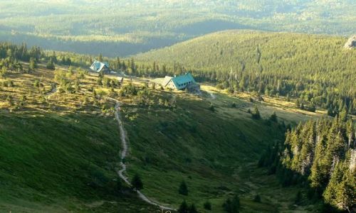 Zdjecie POLSKA / karkonosze / SCH POD ABSKIM SZCZYTEM - WIECZR / SCHRONISKO Z DUSZ II