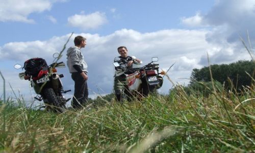 POLSKA / - / Okolice Bydgoszczy / Za horyzont, Motocyklem do Australii sob dla wiata