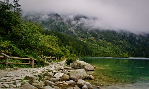 Zdjecie POLSKA / maopolskie / Zakopane / Morskie Oko o wicie.