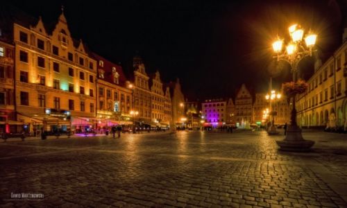 Zdjecie POLSKA / Wrocaw / Rynek we Wrocawiu / WROCLOVE by night. Worldwide Photowalk by Scott Kelby in Wrocaw