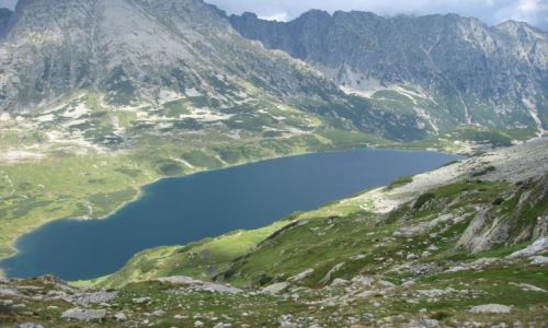 Zdjecie POLSKA / Tatry / Dol.Piciu Staww / widok na Dolin Piciu Staww z podejcia pod Szpiglasow