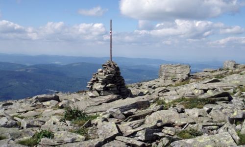 Zdjecie POLSKA / Beskid ywiecki / Zawoja / Chodzc po Babiej