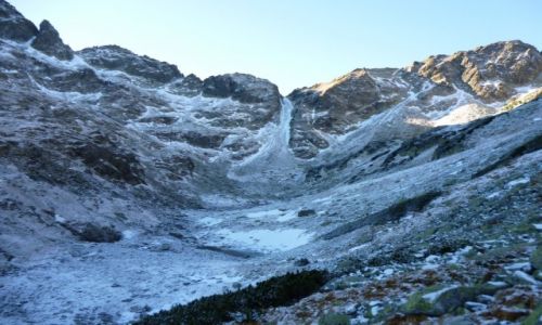 Zdjecie POLSKA / w drodze na szpiglasowe wierchy... / widok  na Wrota Chabiskiego / Tatry Polskie