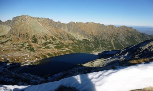Zdjecie POLSKA / Tatry / widok ze Szpiglasowych Wierchw na Dolin Pieciu Staww / Tatry Polskie