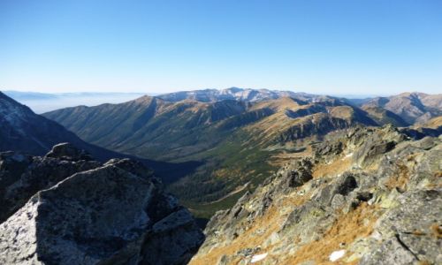 Zdjecie POLSKA / Tatry / widok ze Szpiglasowych Wierchw   / Tatry
