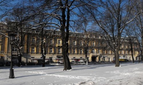 Zdjcie POLSKA / Radom / Pl.Konstytucji / zimowy Radom