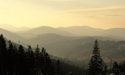 Zdjecie POLSKA / BESKID YWIECKI / UJSOY / KONKURS