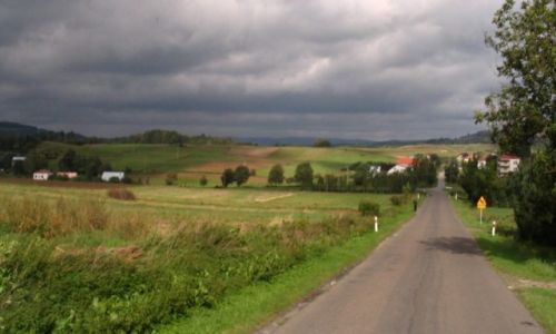 Zdjecie POLSKA / Bieszczady / okolice Leska / krajobraz