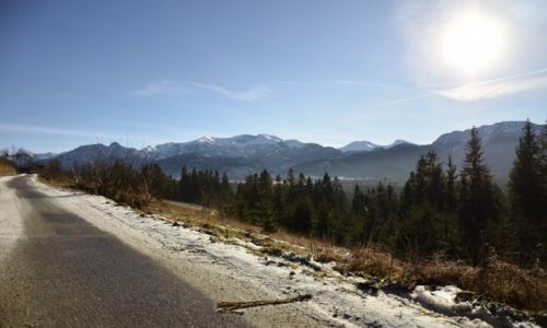 Zdjęcie POLSKA / Małopolska / okolice Witowa / Widok na Tatry