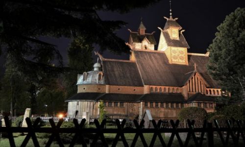 Zdjecie POLSKA / Dolny lsk / Karkonosze /  Wang noc