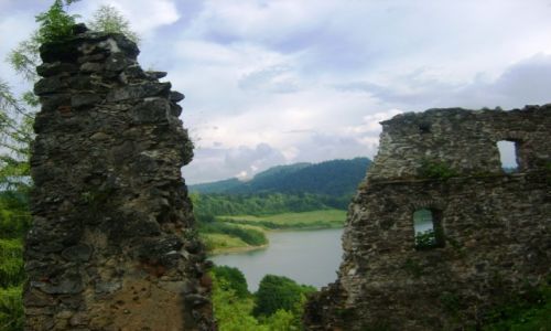 Zdjecie POLSKA / Maopolska / Czorsztyn / Z murw zamku w Czorsztynie