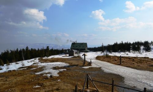 Zdjecie POLSKA / Beskid lski / Szczyrk / Ju niedaleko do schroniska