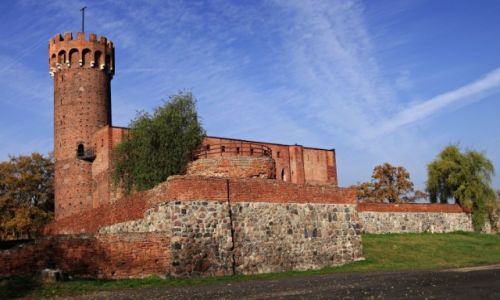 Zdjecie POLSKA / Kujawsko-Pomorski / wiecie nad Wis /  Zamek krzyacki.