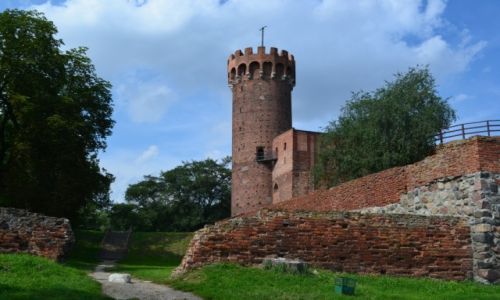 Zdjecie POLSKA / Kujawsko - pomorskie / wiecie nad Wis / Zamek w wieciu nad Wis