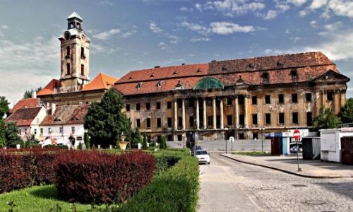 Zdjecie POLSKA / Woj Lubuskie / ary / Kompleks zamkowo - paacowy Bibersteinw.